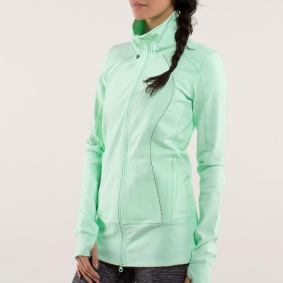 lululemon athletica Jackets & Blazers - Lululemon |  Nice Asana Jacket, Fresh Teal